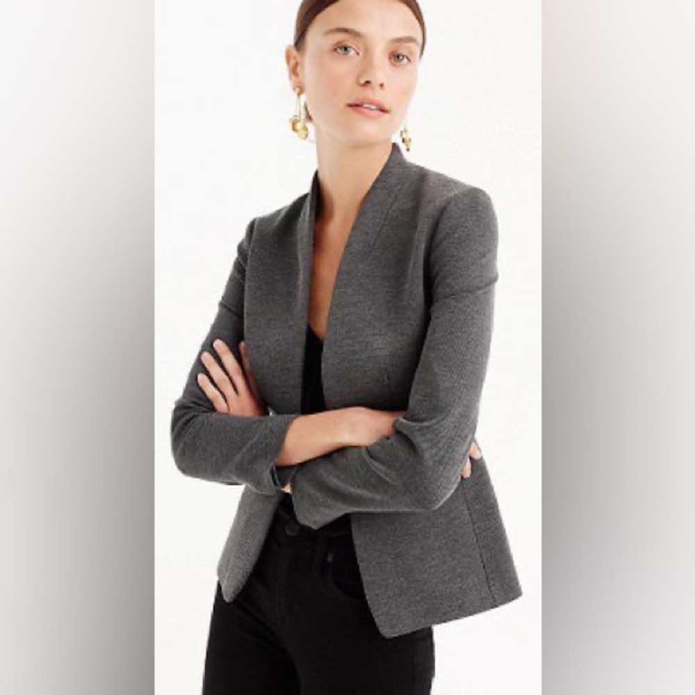 JCrew Going Out Blazer Grey